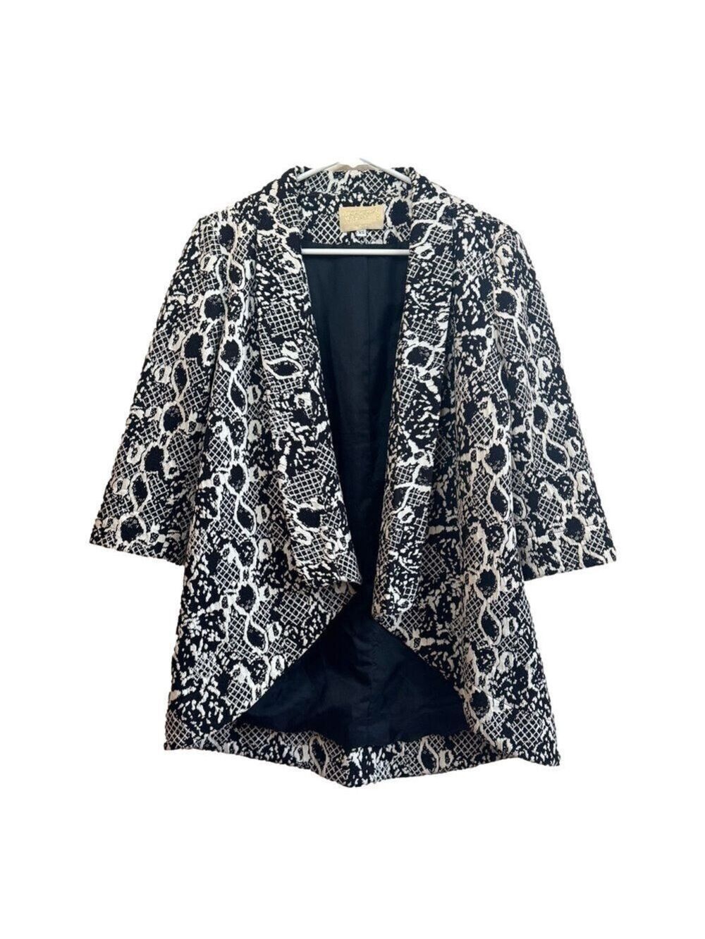 ALBERTO MAKALI Open Front Blazer
